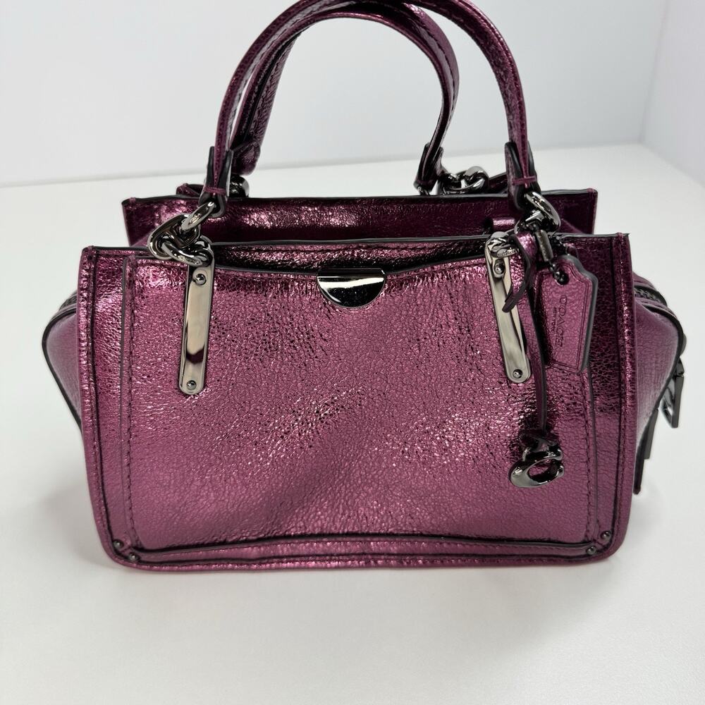 Coach Metallic Pink Crossbody Bag